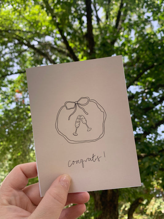 Congrats Greeting Card