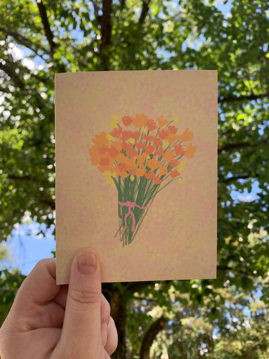 Sweet Bouquet Greeting Card